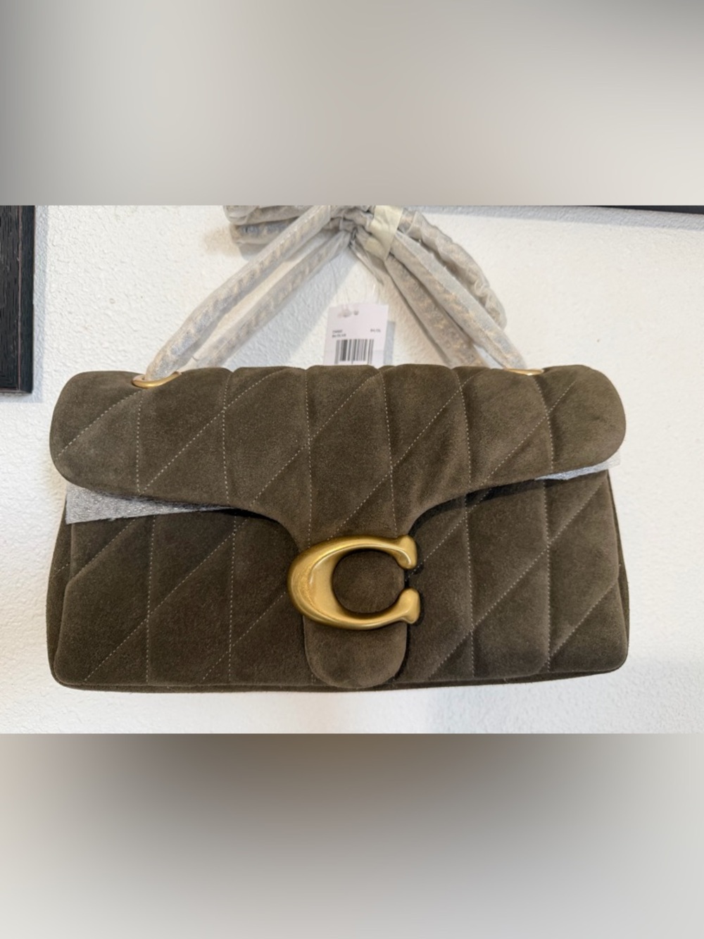 NWT Coach Tabby Shoulder Bag 26 in Olive - Picture 12 of 13
